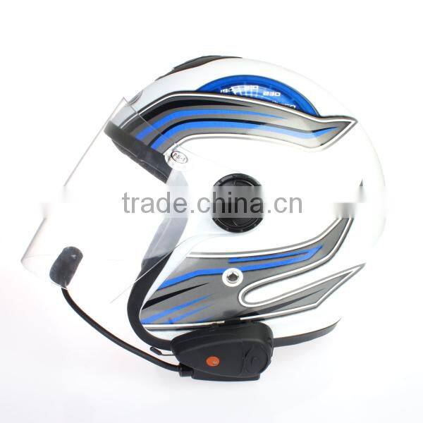 Handfree motorcycle helmet bluetooth headset intercom