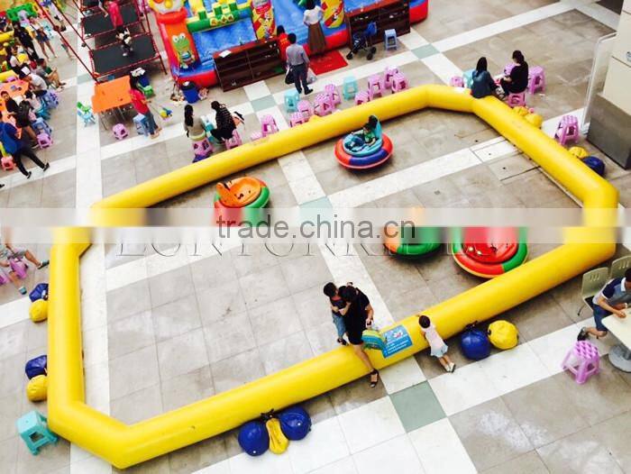 Fun Mall Rides Indoor Inflatable Bumper Cars For Children