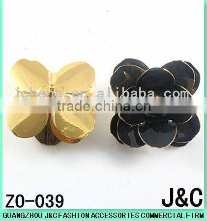 Fashion flower shape shoe decoration