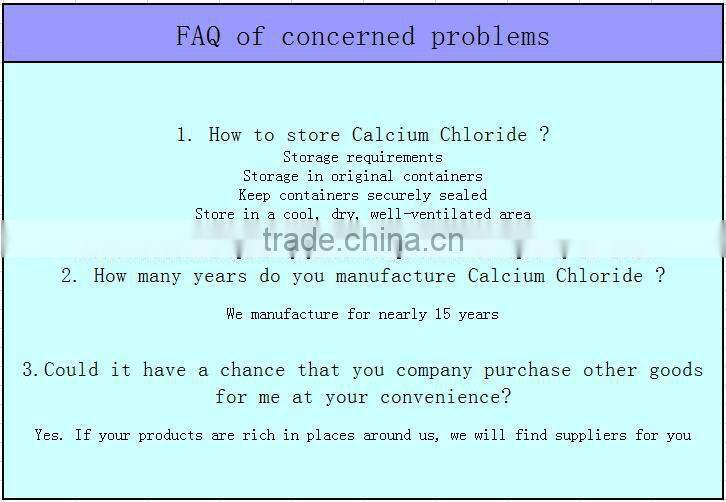 calcium chloride granule