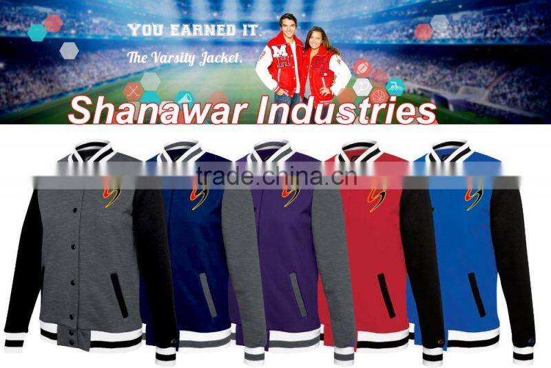 Mens Womens Varsity letterman jackets with hood, custom varsity jacket with chenille patches & embroidery logos, varsity jacket