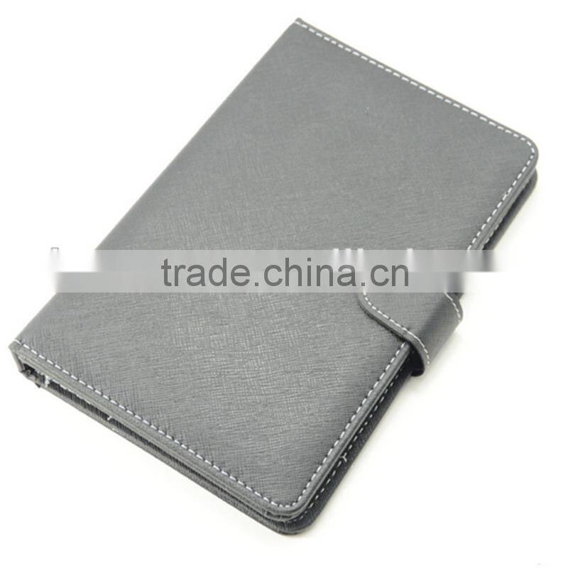 new arrival universal leather flip tablet case with keyboard low price cheap guangzhou