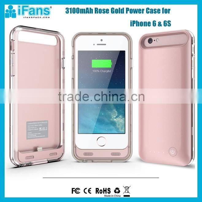 3100mAh Power Bank Portable Powerbank Mobile Phone Charger External Battery For Mobile Phone Battery Charger Case for iPhone 6