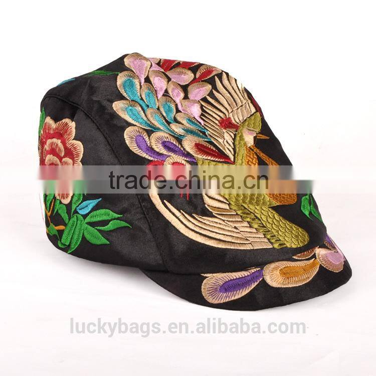 2016 new arrival fashion embroidery hat ethnic wind hat for men