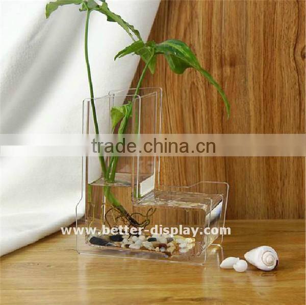 wholesale clear acrylic plants terrarium