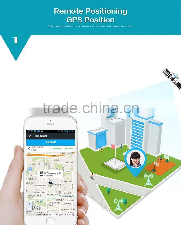 1.8' GPS Child Phone Real Time Tracking Google Map Link SOS Mini Cartoon Kids Phone