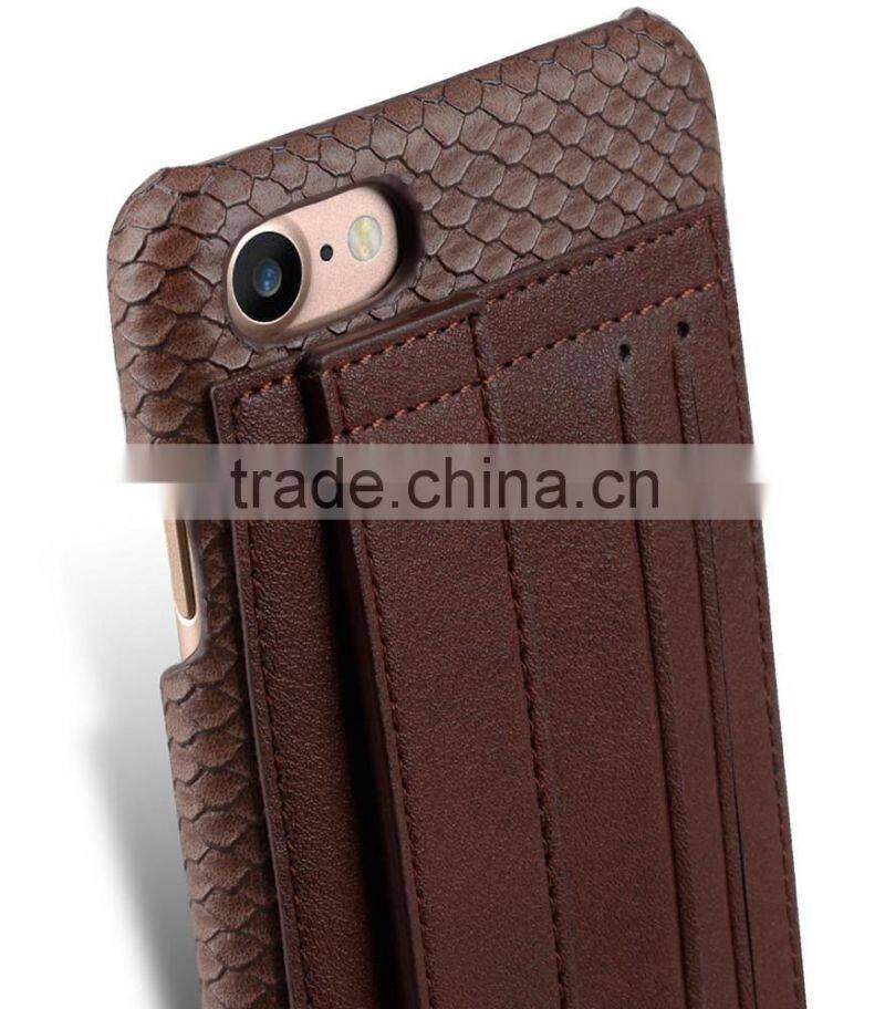 Fashion Skin Series Card Slot Premium Leather Case for Apple iPhone 7 (4.7")