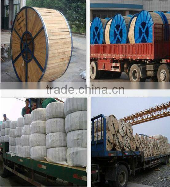 China manufacturer High quality Yellow House wiring aluminum core PVC Insulated electric cable and wire -BLV(10mm2)