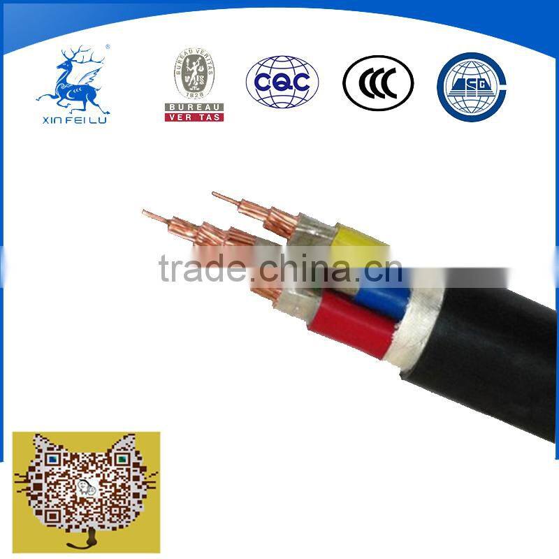 earth grounding cable PVC insulated pvc sheathed power cable aluminum cable VLV earth grounding cable