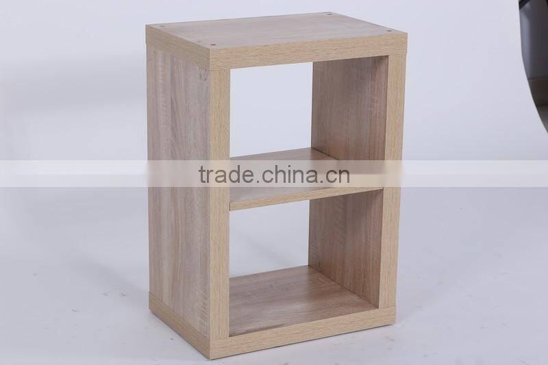 NOAHSION 2 Layers Book Shelf Or Bookcase Made Up Of Honey Comb