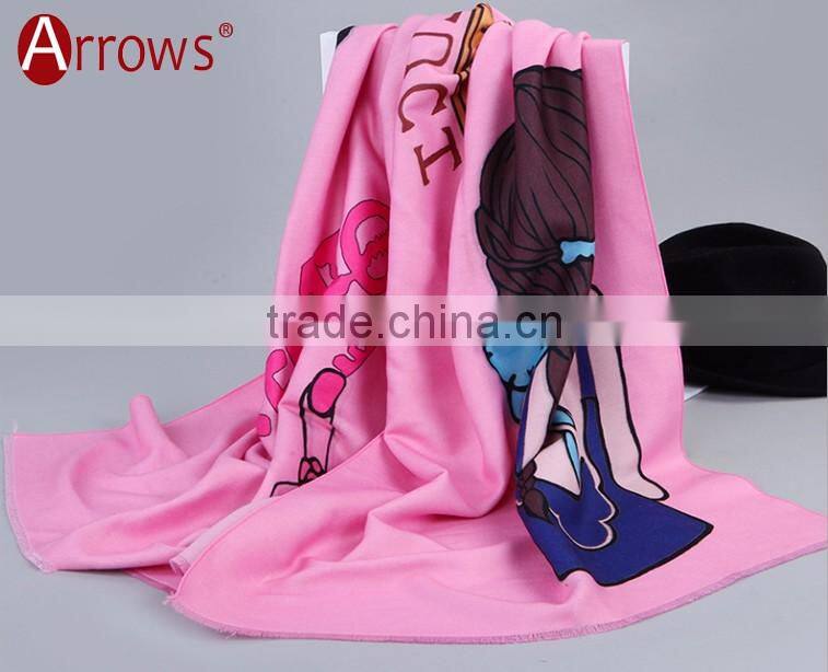 2016 Fashionable Pashmina Shawl and Cashmere Scarf Nepal for Women Lady