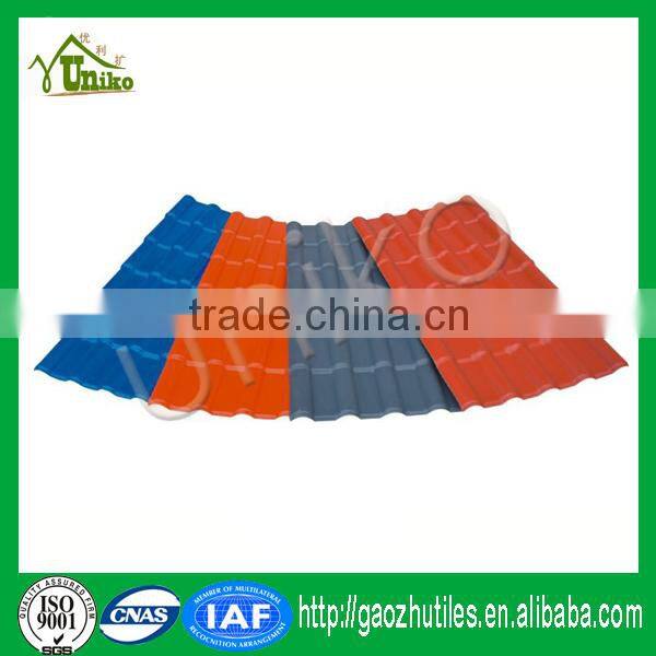 Excellent weather-ability ASA coated synthetic resin roof tile