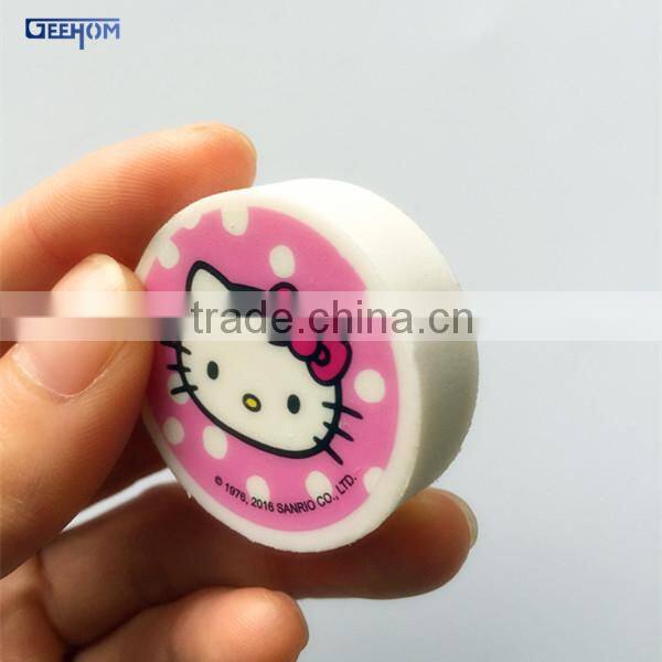 school supplies printed kids eraser