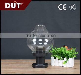 china supplier invariant color plastic outdoor acrylic fence lighting fixture