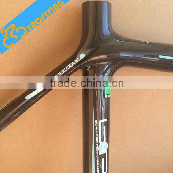 New arrival chinese carbon bike frame size 50 53 55cm carbon bike frame use for road bicycle