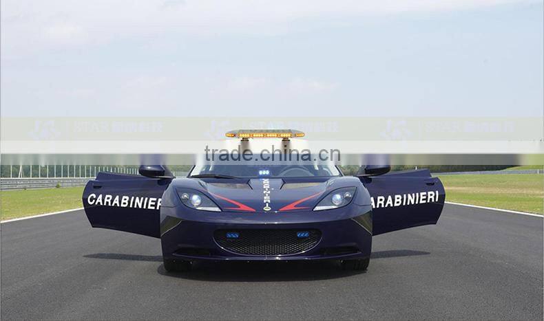 Amber mini Led police light bar with magentic for car TBD-A70E