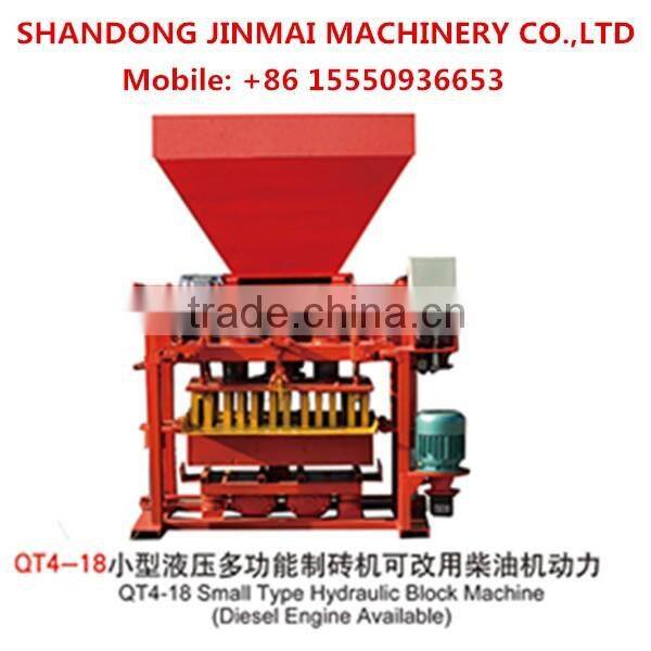 Electric or Diesel engine block machine,Hollow block making machine with conveyor belt