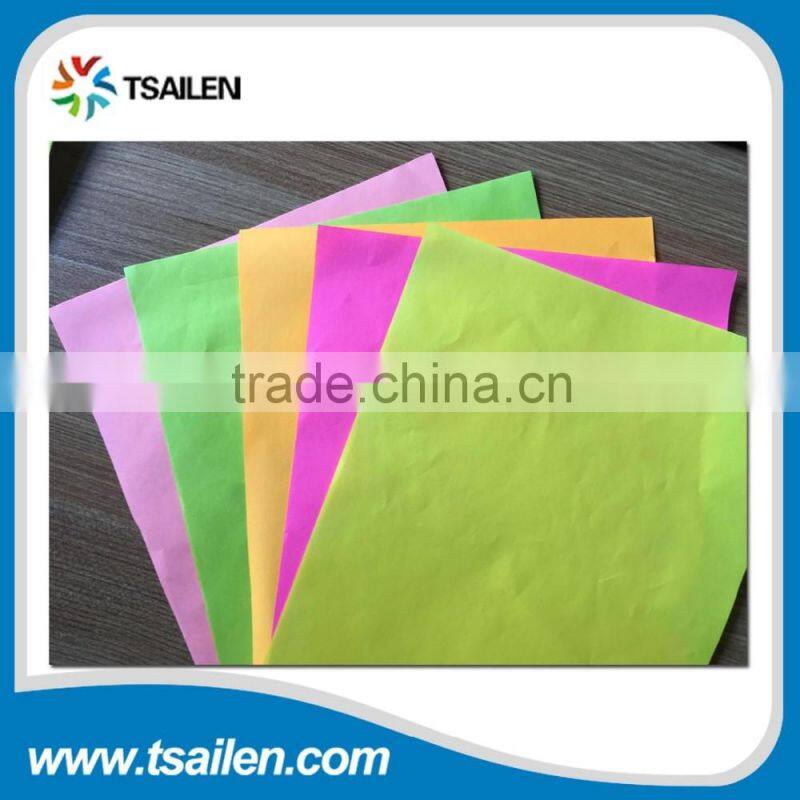 decorating coloured a4 paper