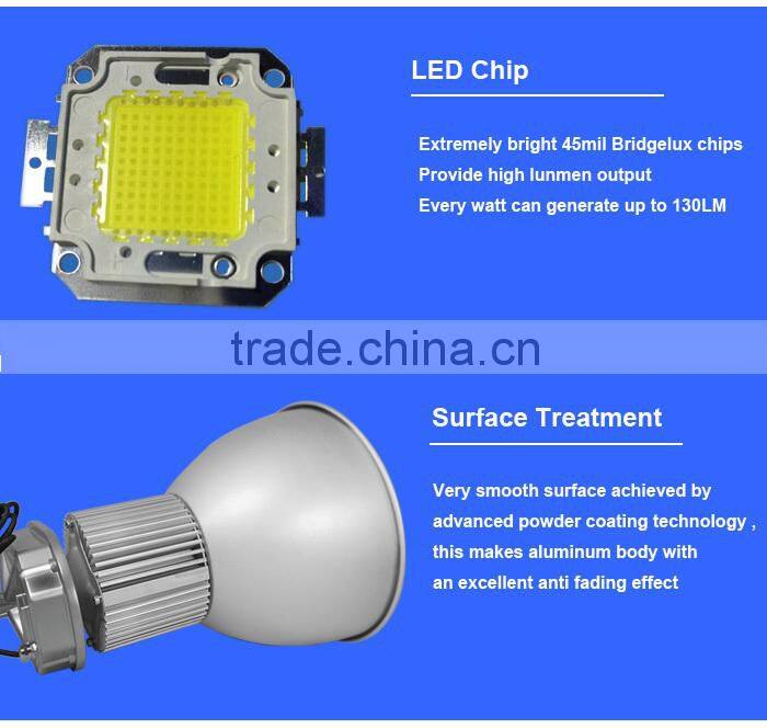 2015 Super Quality High Brightness Bridgelux COB 200W Dimmable LED High Bay