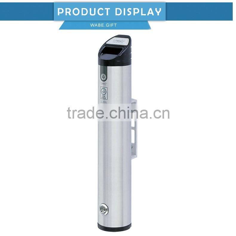 Standing aluminium outdoor wall mounted ashtray 201-SH