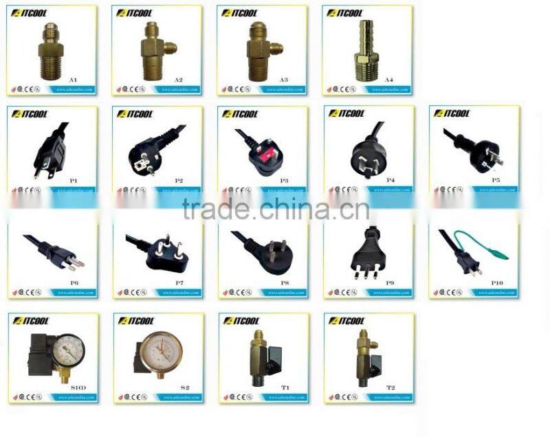 Accessories for vacuum pump inlet port/ plug/ solenoid valve