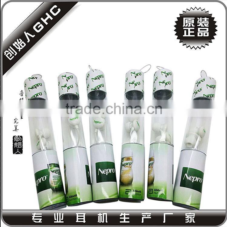 air tube earphone for gift super bass sound quality free samples offered