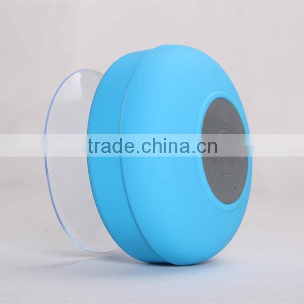 Waterproof Suction Cup Style Mini Wireless Bluetooth Speaker