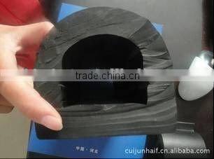 Extruded custom cheap rubber anti collision water proof weather stripping flat seal strips