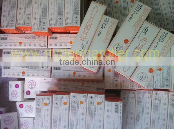 DRS derma stamp care needle stamp roll with 40 needles titanium