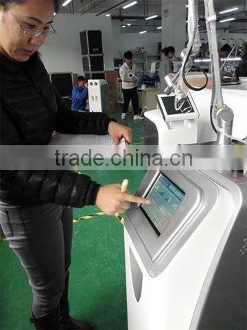 2016 Acne scar removal Co2 fractional laser equipment/rf tube Co2/co2 wart laser/equipo laser co2 fraccionado vaginal