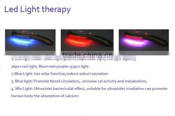 China factory dropshipping laser hair regrowth comb for anti-hair loss and massage