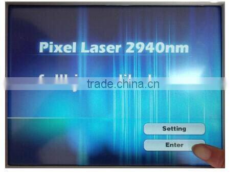 anti aging women wrinkle removal Er YAG 2940 Fractional laser machine