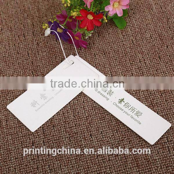 Professional jeans hang tags in Dongguan factory
