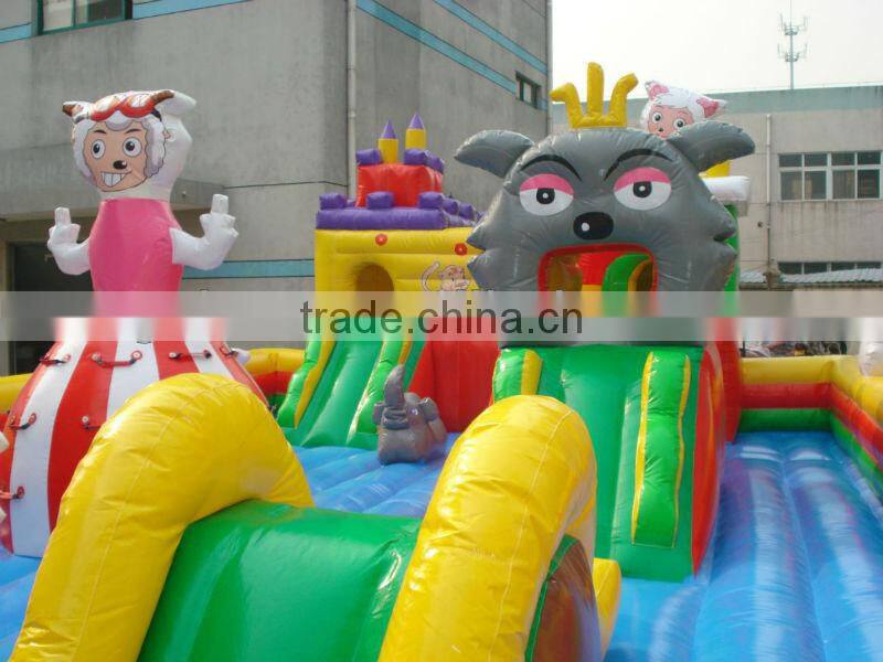 Hot selling PVC amusement inflatable castle for children