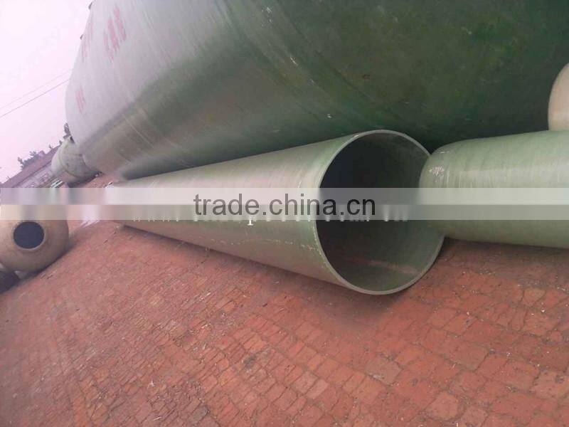 China Factory Hotsale Extruded Glassfiber Pipe/ GRP Pipe/Plastic FRP Pipe