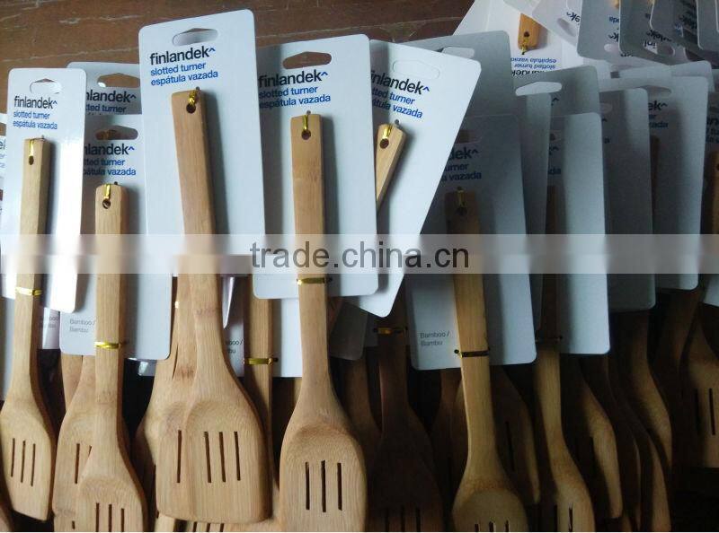 Bamboo carving a spoon