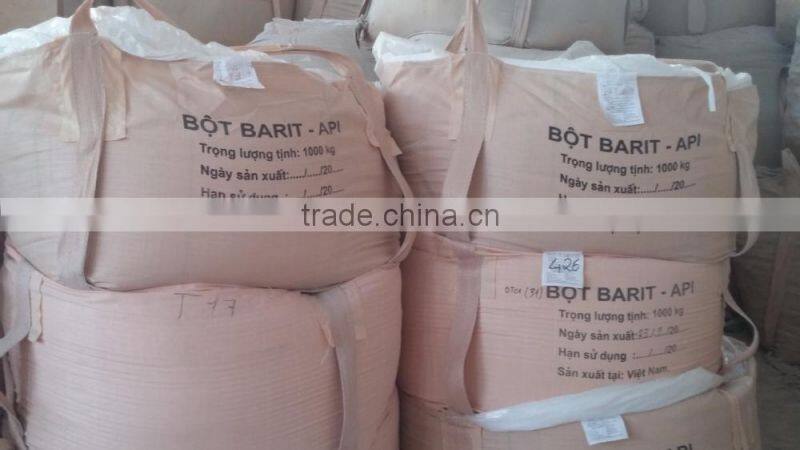 EXCELLENT price BARYTE POWDEDR SG 4.2 API 13A for Oil Drilling Mud SG 4.2