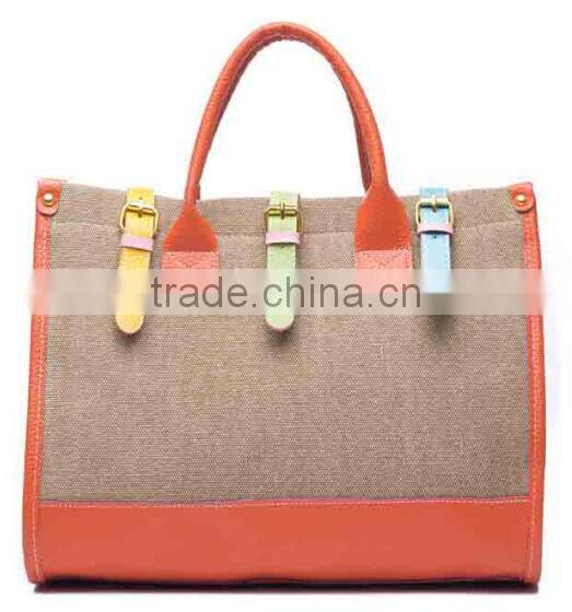 Personality Casual canvas bag women hand bag