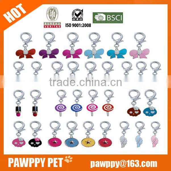 Wholesale alloy enamel dog pendant