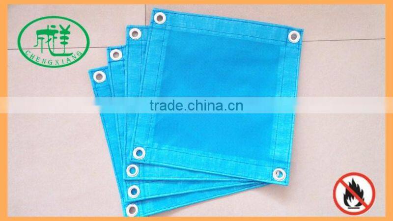 sound barrier fire retardant debris nettiing