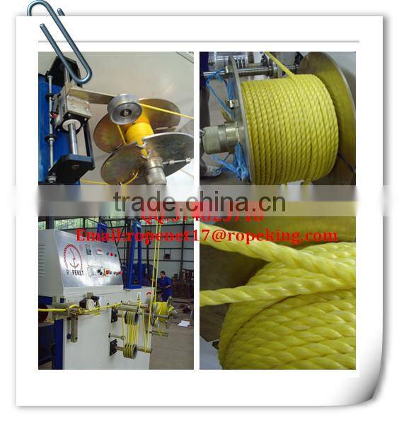 Semi-automatic Plastic yarn/rope rolling machine