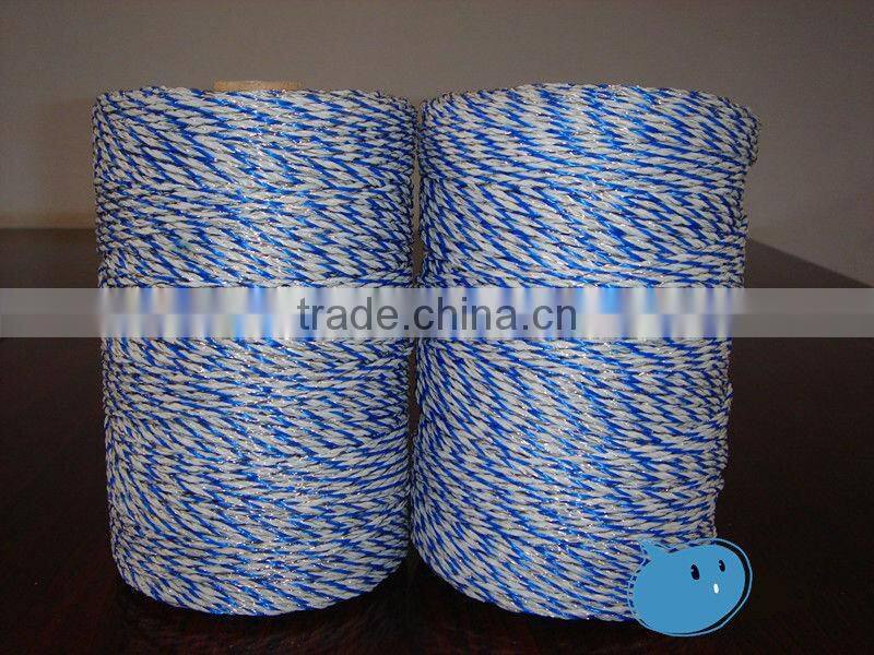 TAIAN POLYWIRE for electric cattle/rope uv/portable electric fence