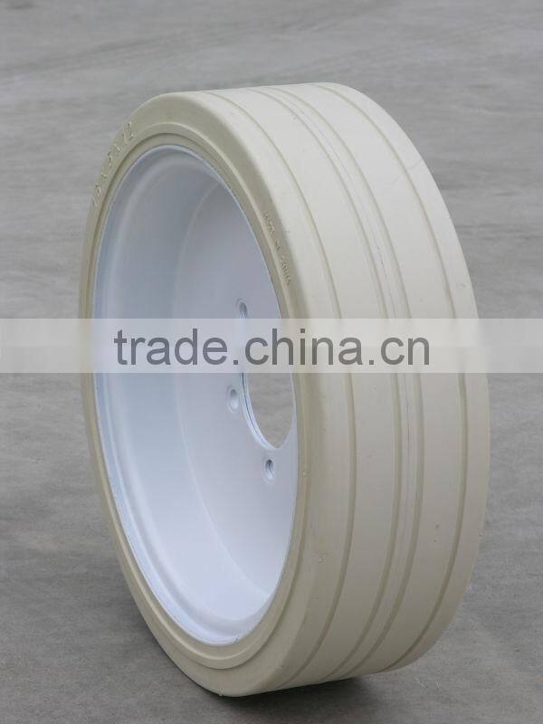 Genie aerial scissors lift workling platform solid tyre /solid tire 2.00-8