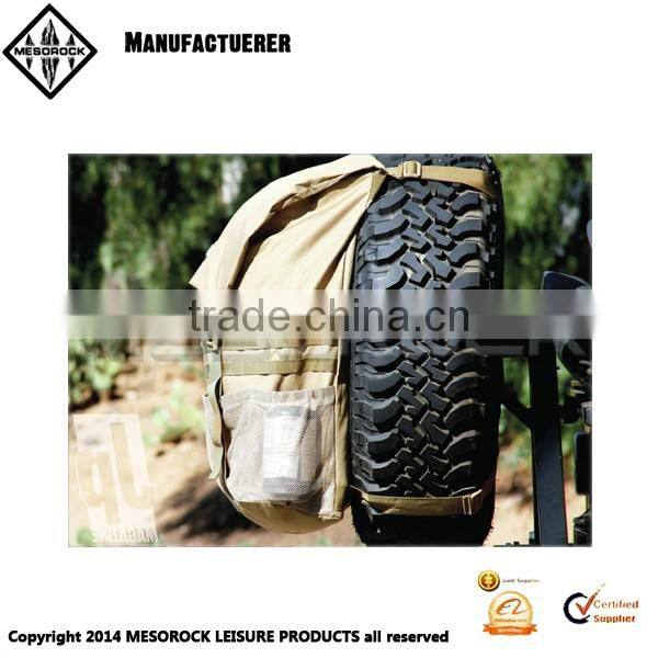 Spare wheel rear bag spare backpack wheel trash bag