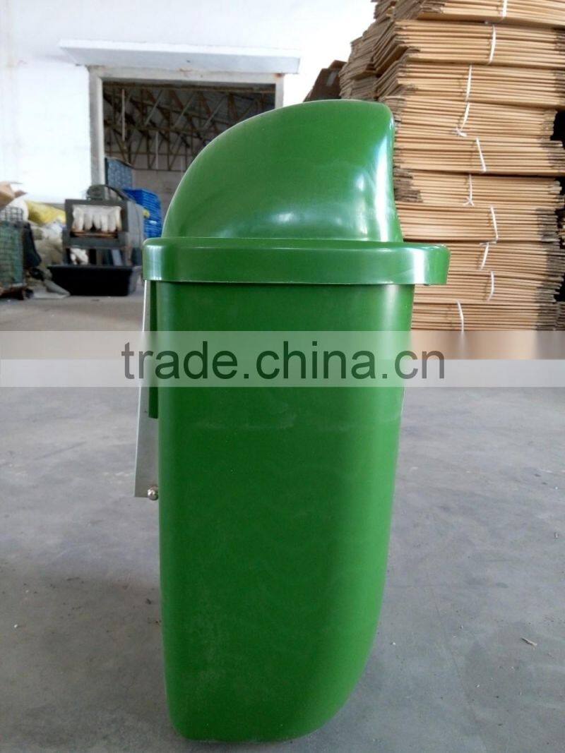 dustbins 50 liter plastic container housekeeper smart trash can