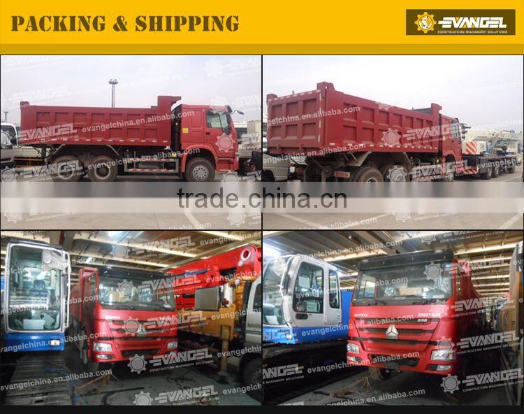 Packaging & Shipping HOWO 20 cubic meters dump truck ZZ3257N3647A