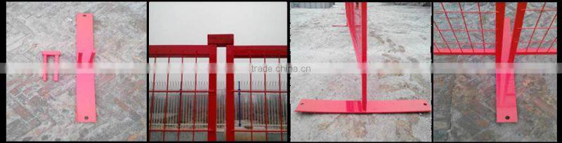 Canada Standard pvc coated high quality temporary fence Temporary Fence Panel