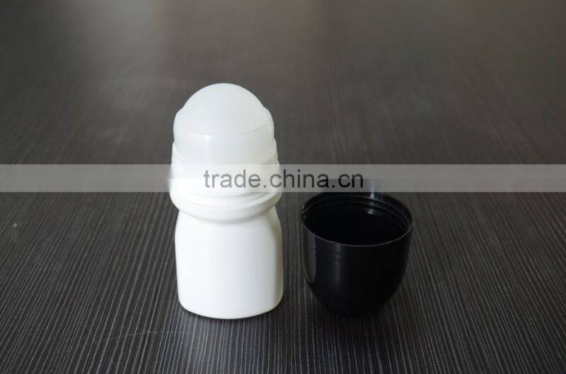 Eco-friendly customized packaging 50ml roll on bottle with high quality roll on bottle