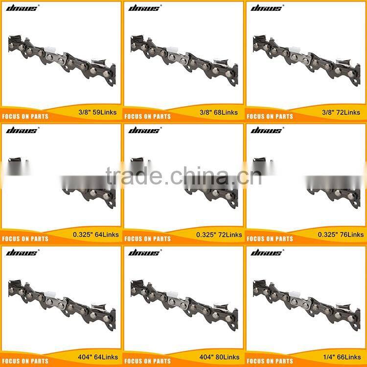 Hot Sell Garden Tools Chain Saw Spare Parts Chainsaw 325" Pitch 64 Links Full Chisel Saw Chain