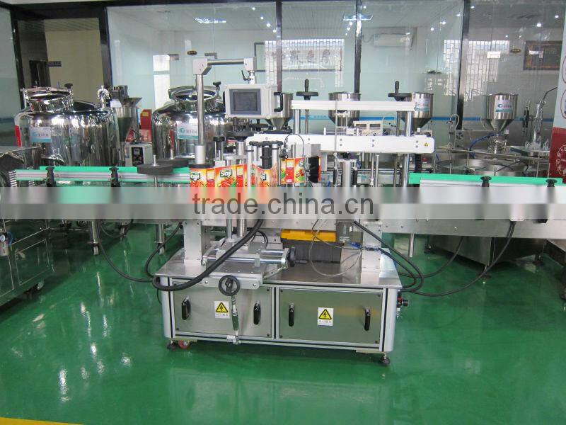 New automatic bottle labeling machine